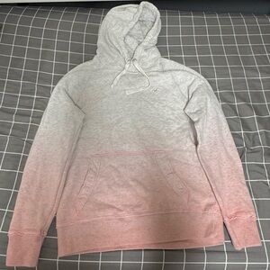 Hollister Gradient Pink Hoodie Sweater